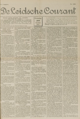 Leidsche Courant 1913-10-29