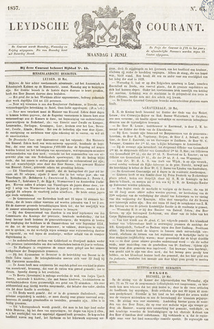 Leydse Courant 1857-06-01