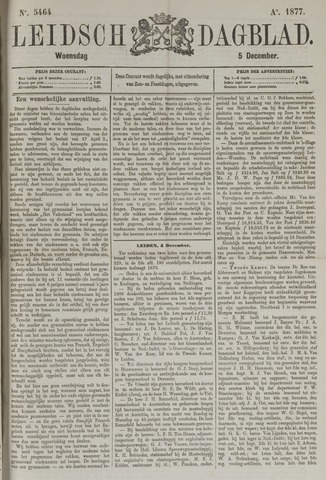 Leidsch Dagblad 1877-12-05