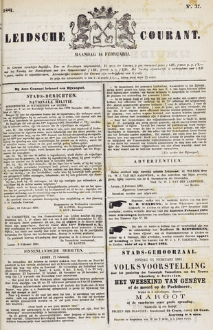 Leydse Courant 1881-02-14