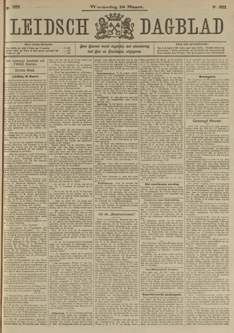 Leidsch Dagblad 1903-03-18