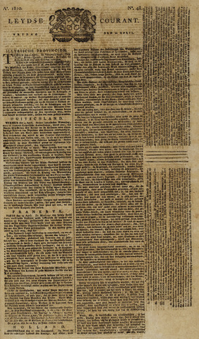 Leydse Courant 1810-04-20