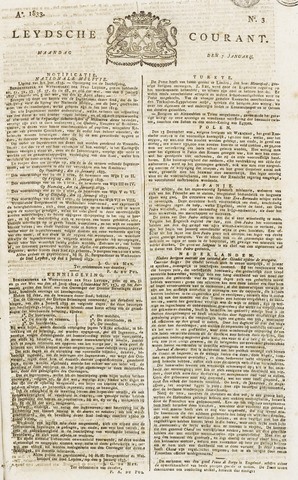 Leydse Courant 1833-01-07