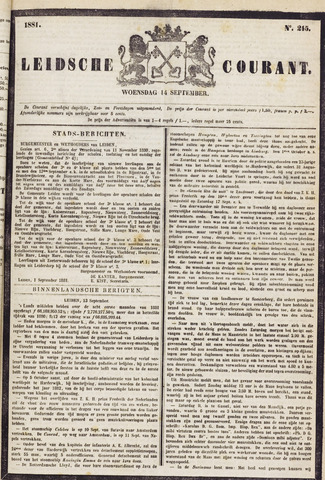 Leydse Courant 1881-09-14