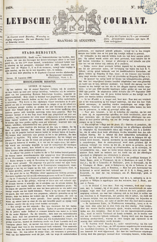 Leydse Courant 1868-08-24