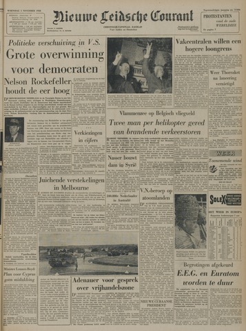 Nieuwe Leidsche Courant 1958-11-05