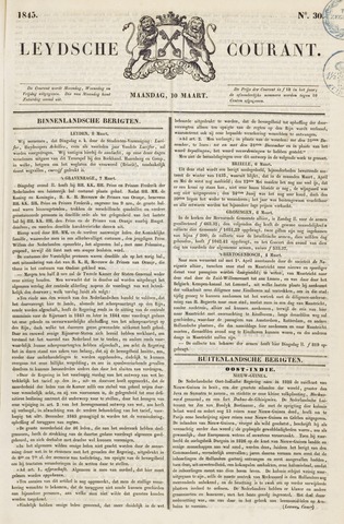 Leydse Courant 1845-03-10