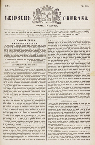Leydse Courant 1878-10-09