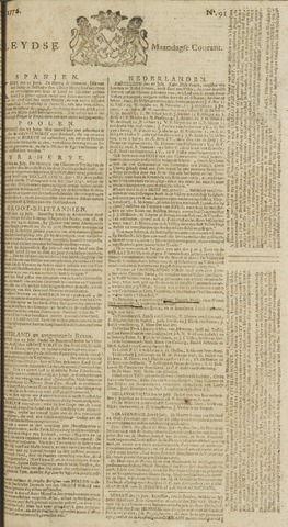 Leydse Courant 1776-07-29