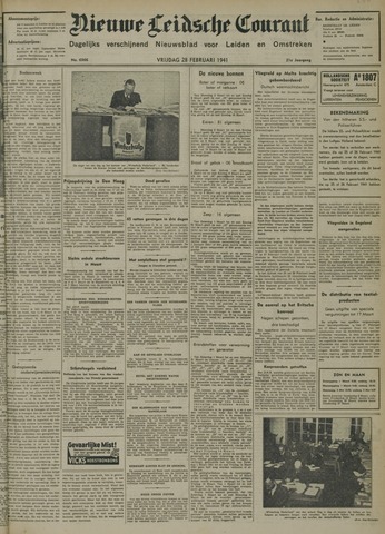Nieuwe Leidsche Courant 1941-02-28