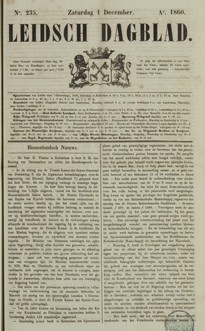 Leidsch Dagblad 1860-12-01