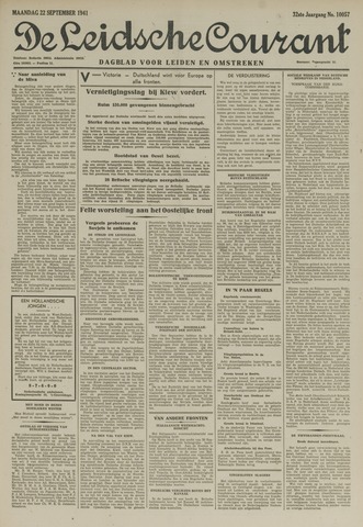 Leidsche Courant 1941-09-22