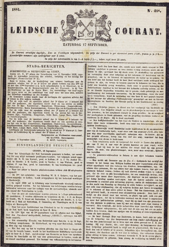 Leydse Courant 1881-09-17