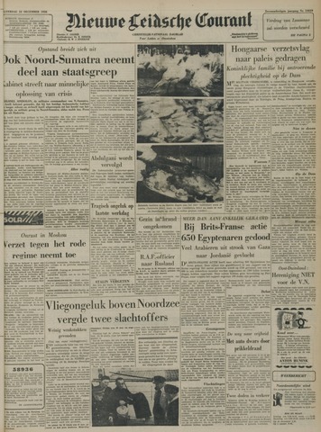 Nieuwe Leidsche Courant 1956-12-22