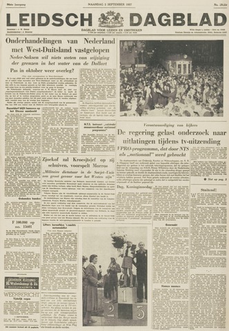Leidsch Dagblad 1957-09-02