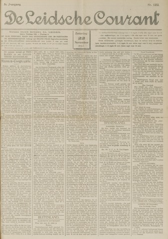 Leidsche Courant 1913-11-22