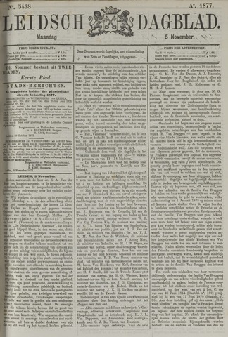 Leidsch Dagblad 1877-11-05