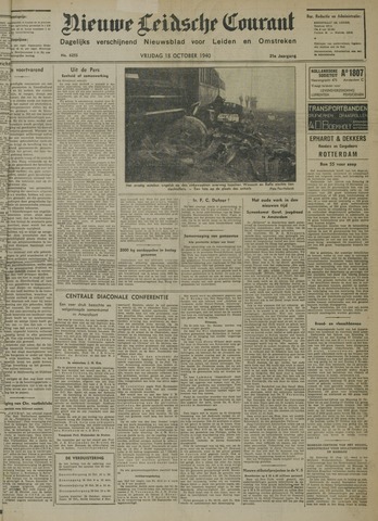 Nieuwe Leidsche Courant 1940-10-18