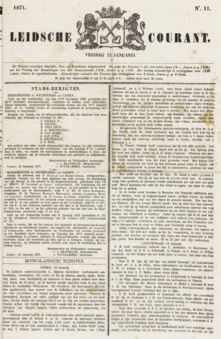 Leydse Courant 1871-01-13