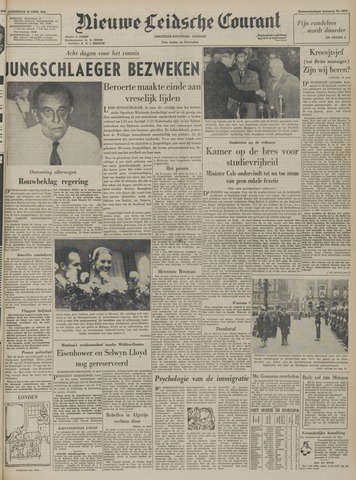 Nieuwe Leidsche Courant 1956-04-19