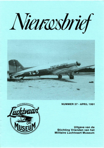 Nieuwsbrief Militaire Luchtvaart Museum 1991-04-01