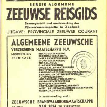 Eerste algemene Zeeuwse reisgids : uitgegeven met medewerking van de Rijksverkeersinspectie in het district Zeeland.