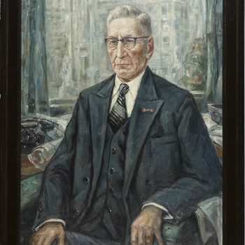 Portret van Dhr. Alexander van Brero. 1963