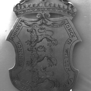 Koningschildje Willem van der Moelen 1652
