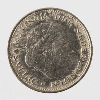 Munt, zilver, 2 1/2 gulden, 1969