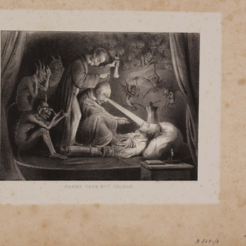 Nacht voor het examen, [1844]
