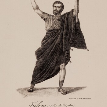 Talma (Rôle de Régulus) a Carthage! a Carthage!, ca. 1822