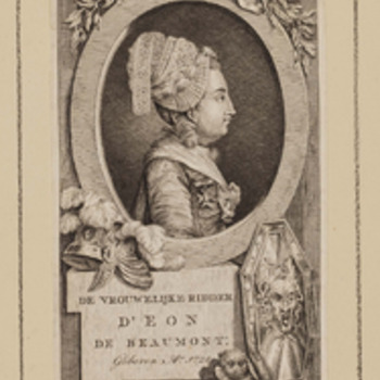 De vrouwelijke ridder d'Éon de Beaumont, 1774-1808