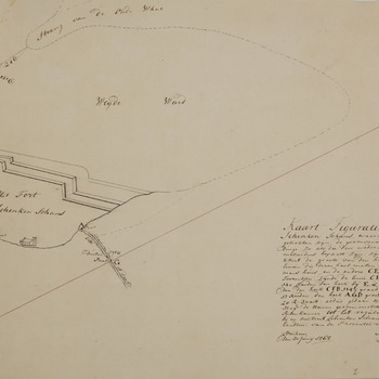 Kaart Figurativ van het Fort Schenkenschans...