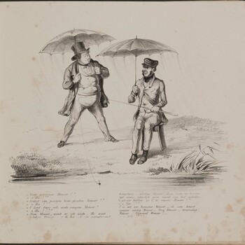 Niet gevangen meneer?, 1849