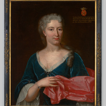 Portret van Charlotte Maria Leydecker