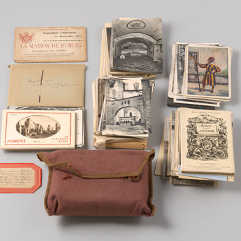 Verzameling van briefkaarten van Françoise van der Borch van Verwolde
