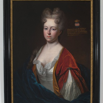 Portret van Johanna Elisabeth Adelheid Freiïn von der Reck zu Horst