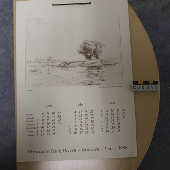 Kalender van de Historische Kring Duiven-Groessen-Loo