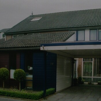 Woonhuis op de Dullert nr.75 Zilverkamp Huissen. Bouwjaar 1980