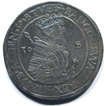 Taler "Oswaldusdaalder van graaf Willem IV" zilver, 1555 - 1567