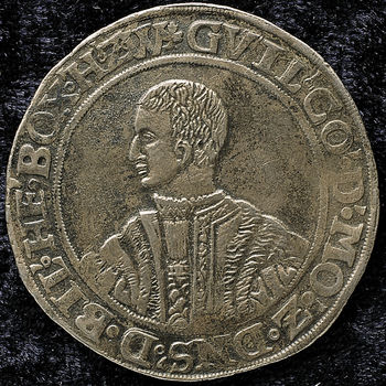 Taler "Portretdaalder van graaf Willem IV" zilver, 1555 - 1567