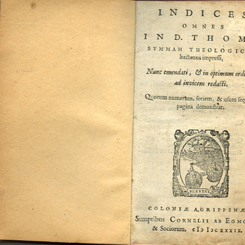 Dit boekje, in het Latijn, is een heruitgave gebaseerd op een uitgave van Cornelius ab Egmond te Keulen.