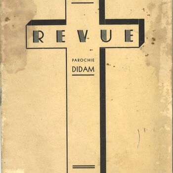 Programma op papier van de revue ter gelegenheid van het 100-jarig bestaan 1837-1937 van de parochie St.Martinus te Didam, Didam 1937