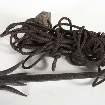 Anker, met touw