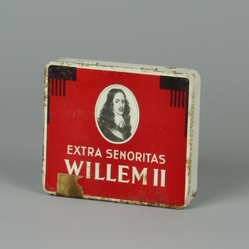 Sigarenblikje, Extra Senoritas van het merk Willem II.