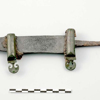 Mes van ijzer uit de Romeinse tijd