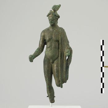 Bronzen beeldje van Mercurius, uit de Romeinse tijd
