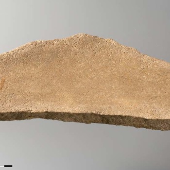 Slijpsteen uit het Neolithicum Laat B