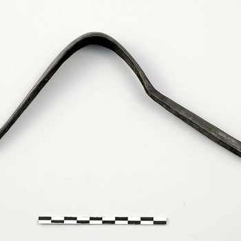 Strigilis van ijzer uit de Romeinse tijd