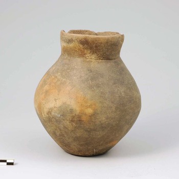 Biconische urn van uit de late Bronstijd - vroege IJzertijd